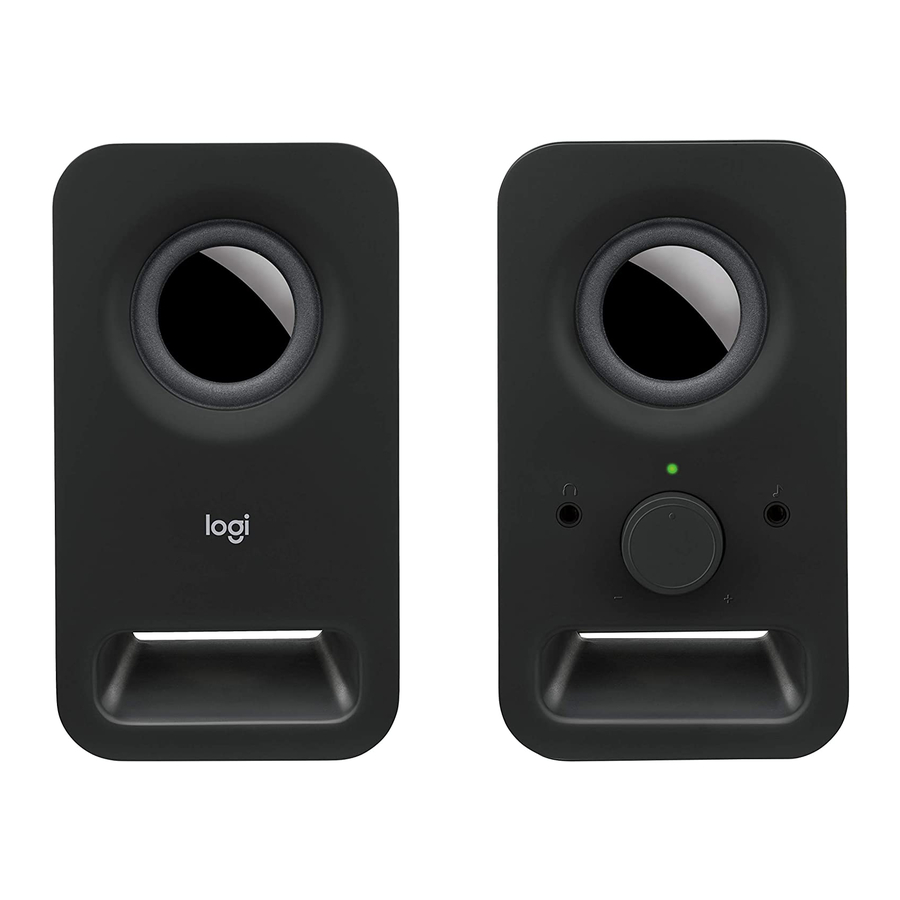 Logitech Z150 CLEAR STEREO SOUND Guide De Configuration