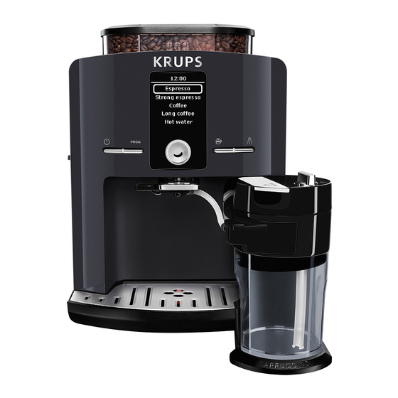 Krups LATT'ESPRESS EA829 Mode D'emploi