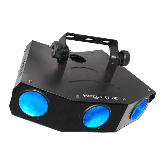 Chauvet DJ Mega Trix Manuel De Référence