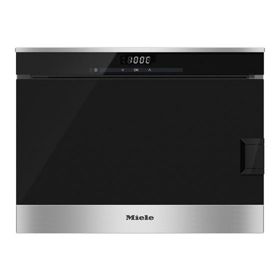 Miele DG6019 Mode D'emploi