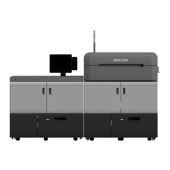 Ricoh Pro C9200 Manuel Utilisateur