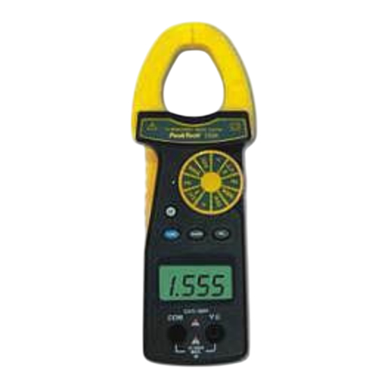 PCE Instruments CM-9940 Notice D'emploi