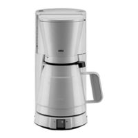 Braun AromaSelect thermoplus 8 Mode D'emploi