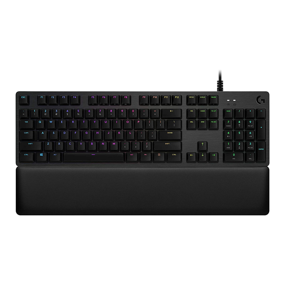 Logitech G513 Manuels