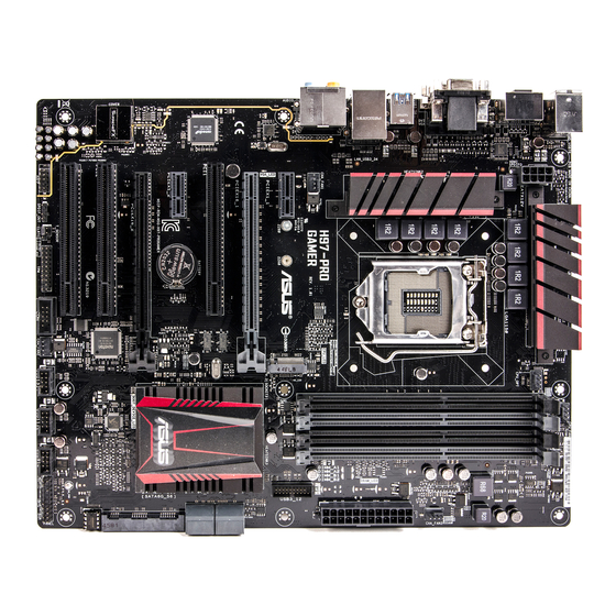 Asus H97-PRO GAMER Mode D'emploi