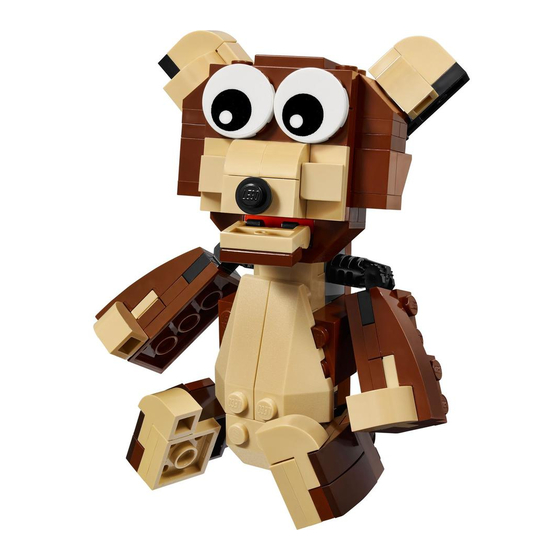 LEGO CREATOR Forest Amimals 31019 Mode D'emploi