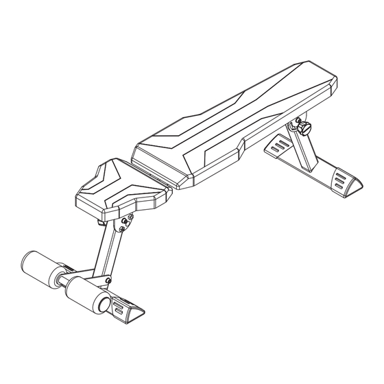 Tunturi FB80 Flat Bench Manuel De L'utilisateur