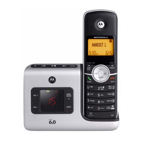 Motorola L401 Série Guide Utilisateur