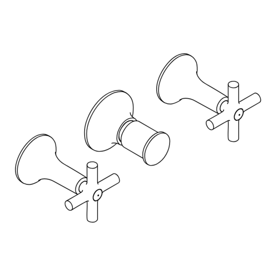 Hansgrohe AXOR Terrano 37413 Serie Mode D'emploi