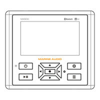Marine Audio MA500 Manuel D'installation Et D'utilisation