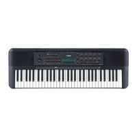 Yamaha PSR-E273 Mode D'emploi