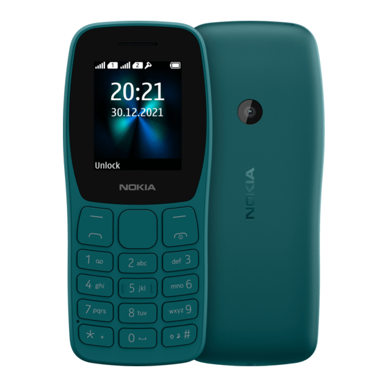 Nokia 110 Africa Edition Guide De L'utilisateur