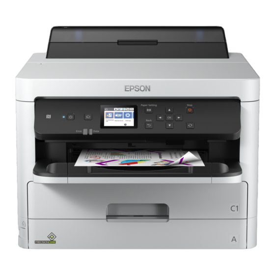 Epson WF-C5210 Guide De L'utilisateur