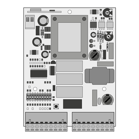 Motorline professional MC102 Notice Pour L'utilisateur/Installateur