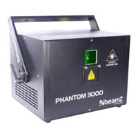 Beamz Phantom 1250 Mode D'emploi