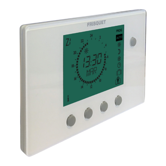 FRISQUET Eco Radio System Visio Notice D'utilisation