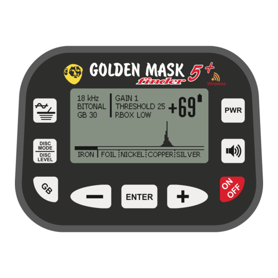 GOLDEN MASK 5+ Guide Utilisateur