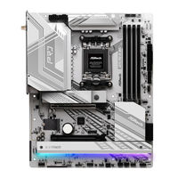 Asrock X870 STEEL LEGEND WIFI Manuel Utilisateur