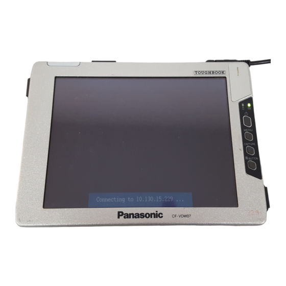 Panasonic CF-VDW07 Mode D'emploi