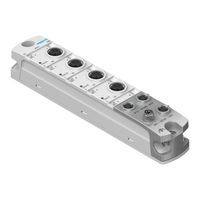 Festo CPX-AP-I-4IOL-M12 Instructions