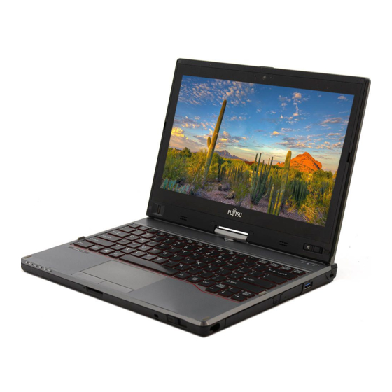 Fujitsu LIFEBOOK T726 Mode D'emploi