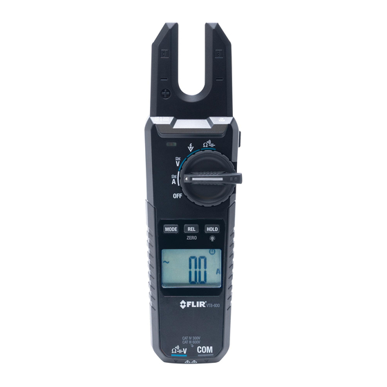 FLIR VT8-600 Manuel D'utilisation
