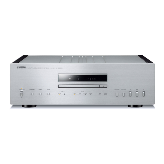 Yamaha CD-S3000 Mode D'emploi