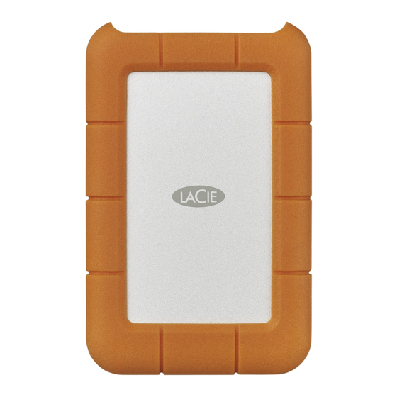 LaCie Rugged Hard Disk g2 Manuel D'utilisation