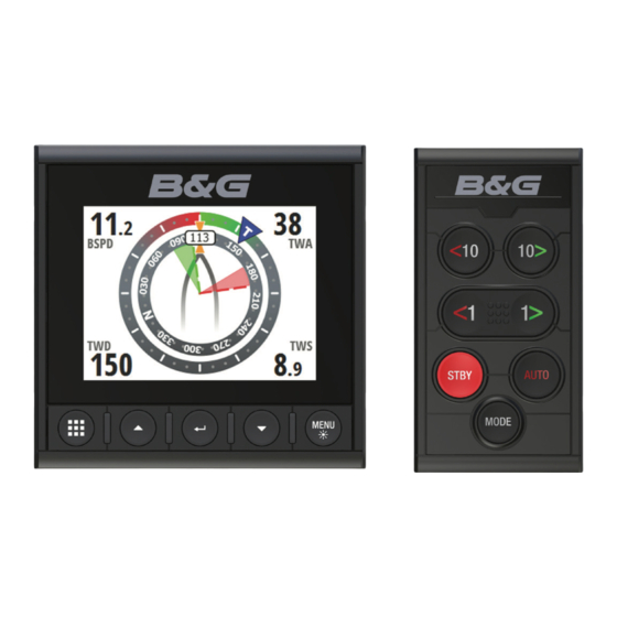 B&G Triton2 Guide Rapide