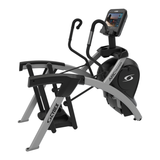 CYBEX Arc Trainer R Serie Instructions D'assemblage