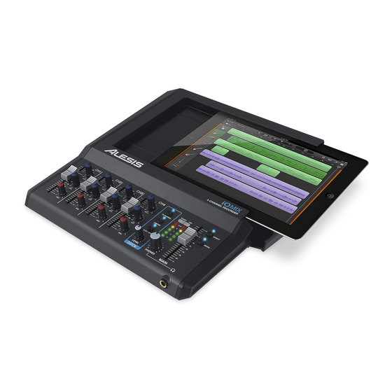 Alesis iO MIX Manuels