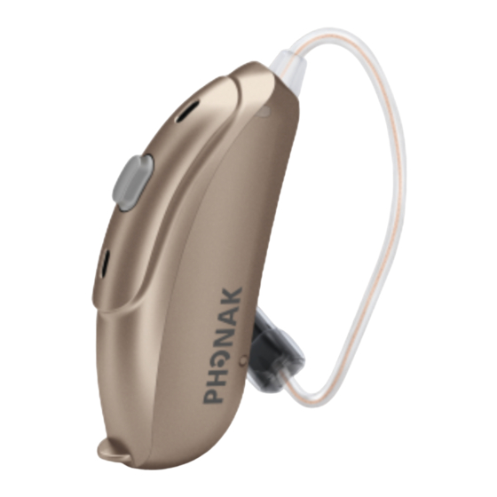 Phonak Audéo V-10 Mode D'emploi