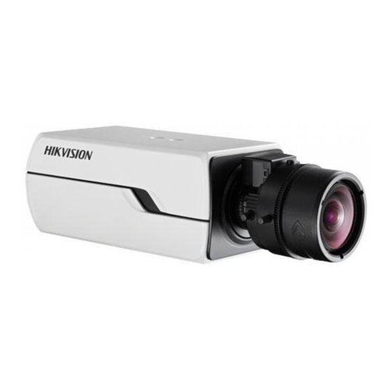 HIKVISION DS-2CD4012F-A Guide De Prise En Main