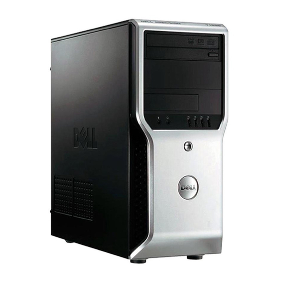 Dell Precision T1500 Guide De Maintenance