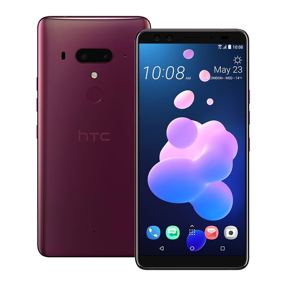 HTC U12+ Guide De L'utilisateur