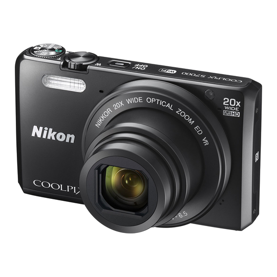 Nikon Coolpix S7000 Manuel De Référence