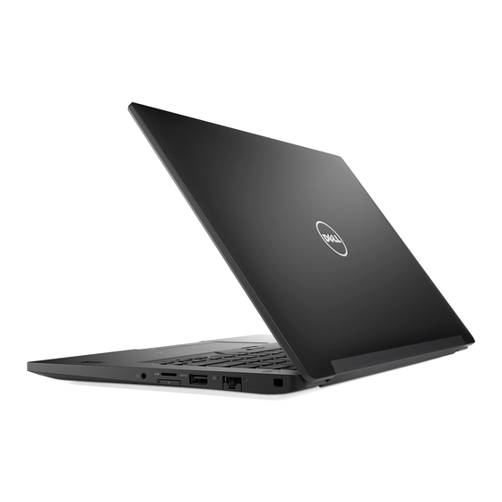 Dell Latitude 7490 Manuel Du Propriétaire