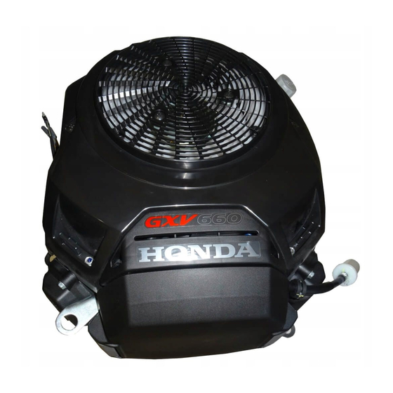 Honda GXV630 Manuel De L'utilisateur