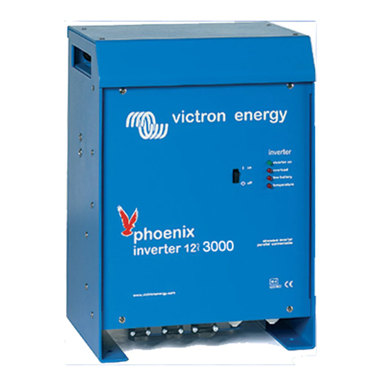 Victron energy Phoenix 12/3000 Mode D'emploi