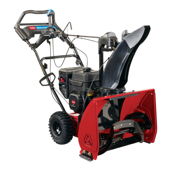 Toro SnowMaster 724 ZXR Mode D'emploi