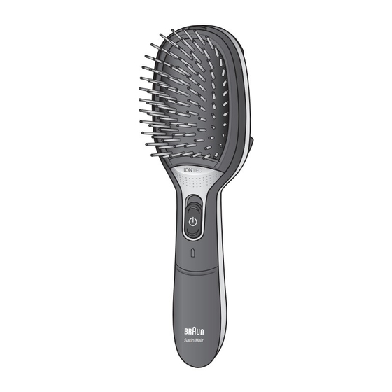 Braun Satin-Hair Brush SB 1 Manuels