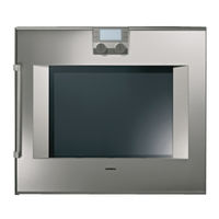 Gaggenau BO280-111 Notice D'utilisation