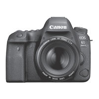 Canon EOA 6D Mark II Mode D'emploi