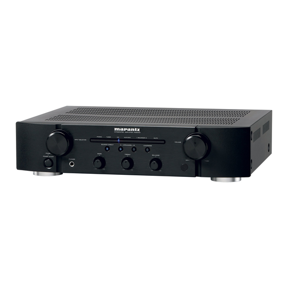 Marantz PM5003 Mode D'emploi