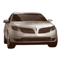 Lincoln MKS 2015 Manuel Du Propriétaire