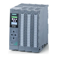 Siemens Simatic S7-1500 CPU 1507S Manuel