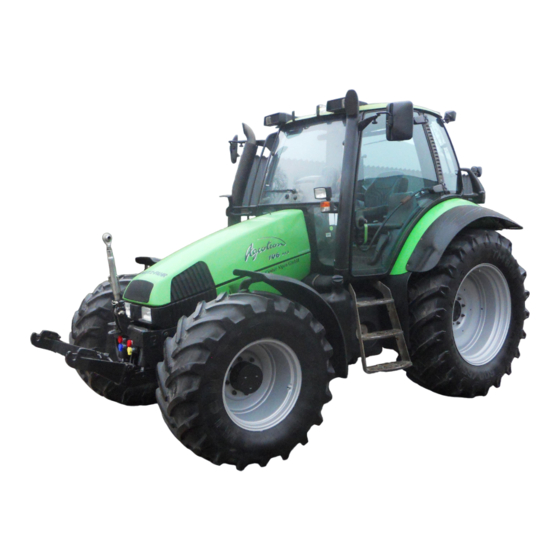 DEUTZ-FAHR AGROTRON 106 MK3 Manuels