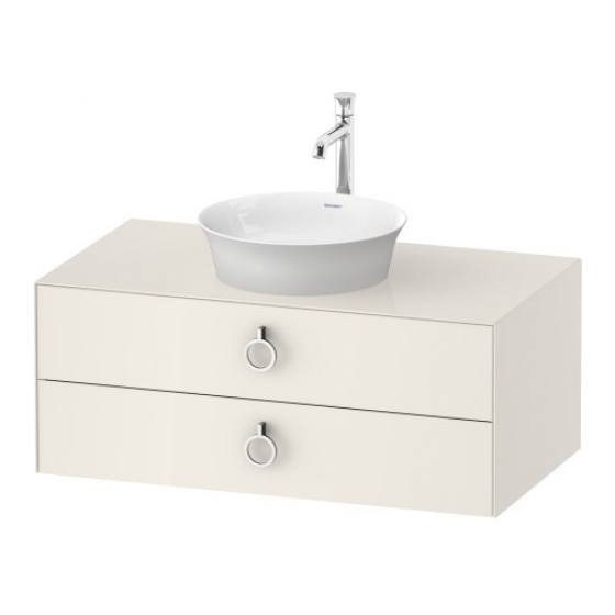 DURAVIT White Tulip WT 4991 Notice De Montage