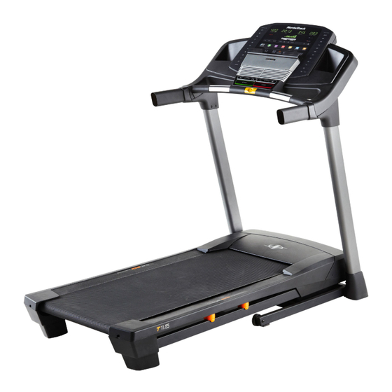 NordicTrack T 11.5 Manuel De L'utilisateur