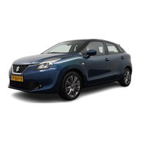 Suzuki BALENO 2016 Manuel Utilisateur